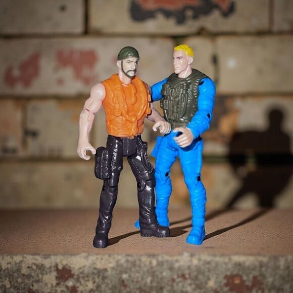 2 Chap Mei Soldier Articulated Action Figures B16 - Picture 1 of 6